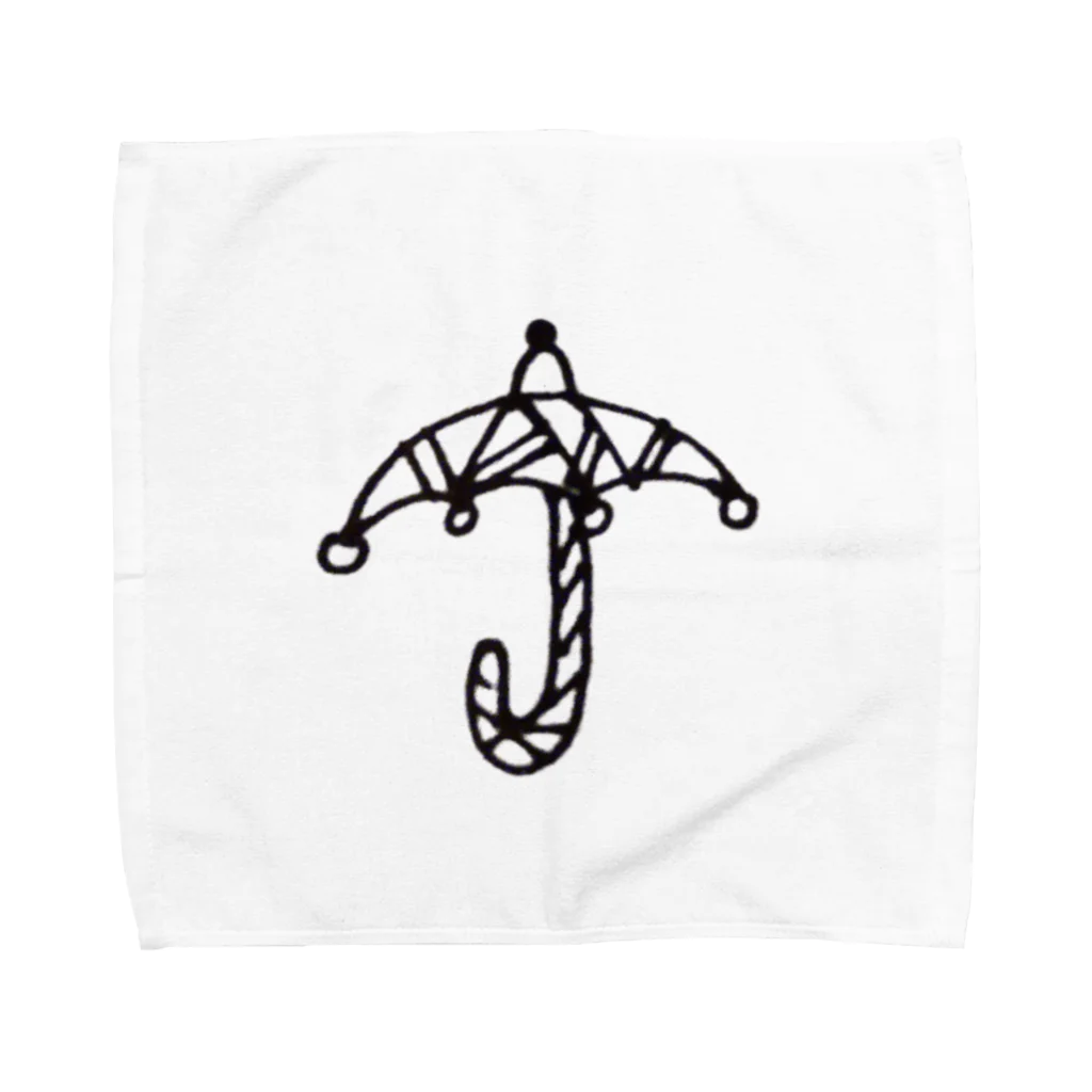 丸福のアンブレラ Towel Handkerchief