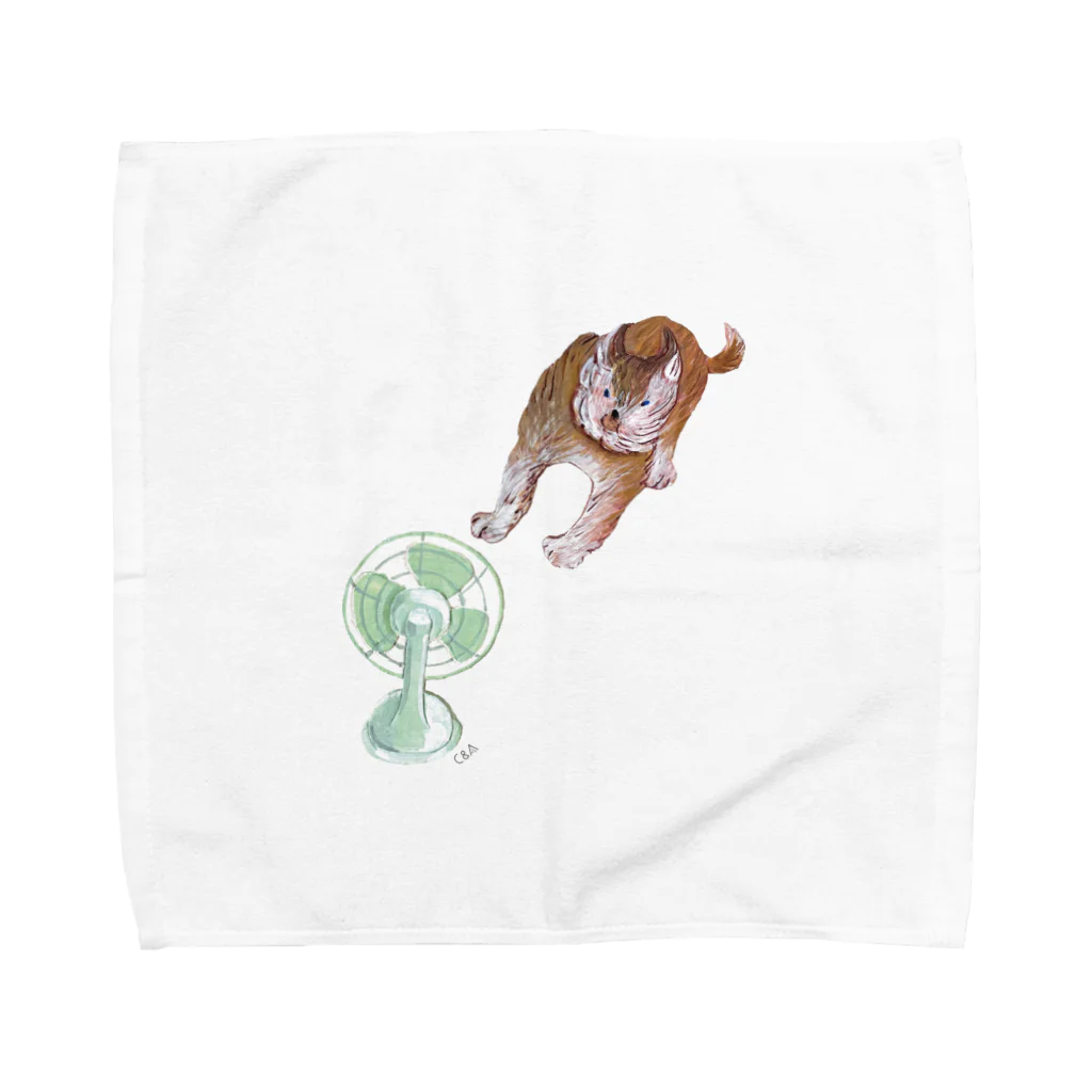 CAKES & ALE decodesignのsuzumu Towel Handkerchief