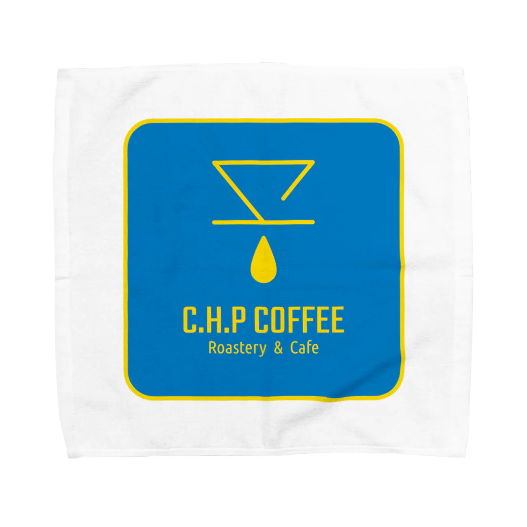 【公式】C.H.P COFFEEオリジナルグッズの『C.H.P COFFEE』ロゴ_02 タオルハンカチ