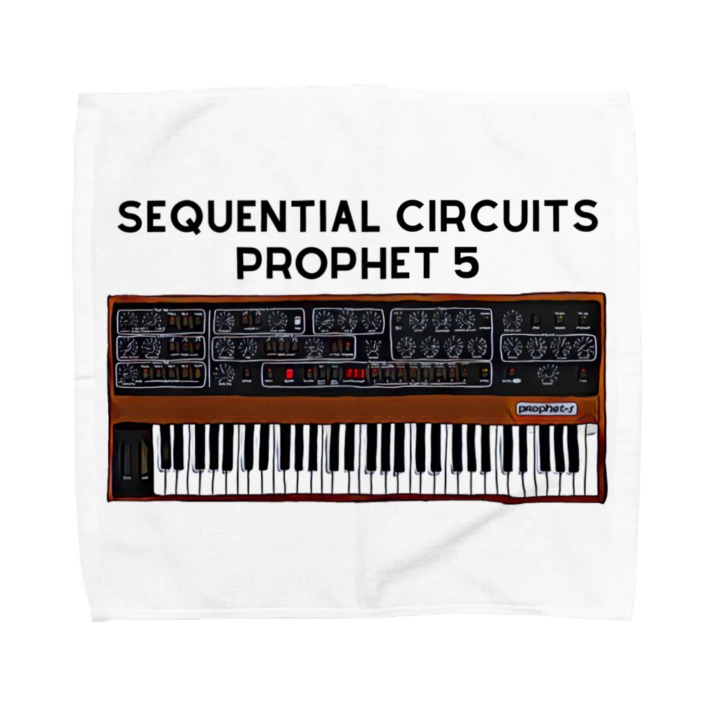 Vintage Synthesizers | aaaaakiiiiiのSequential Circuits Prophet 5 Vintage Synthesizer タオルハンカチ