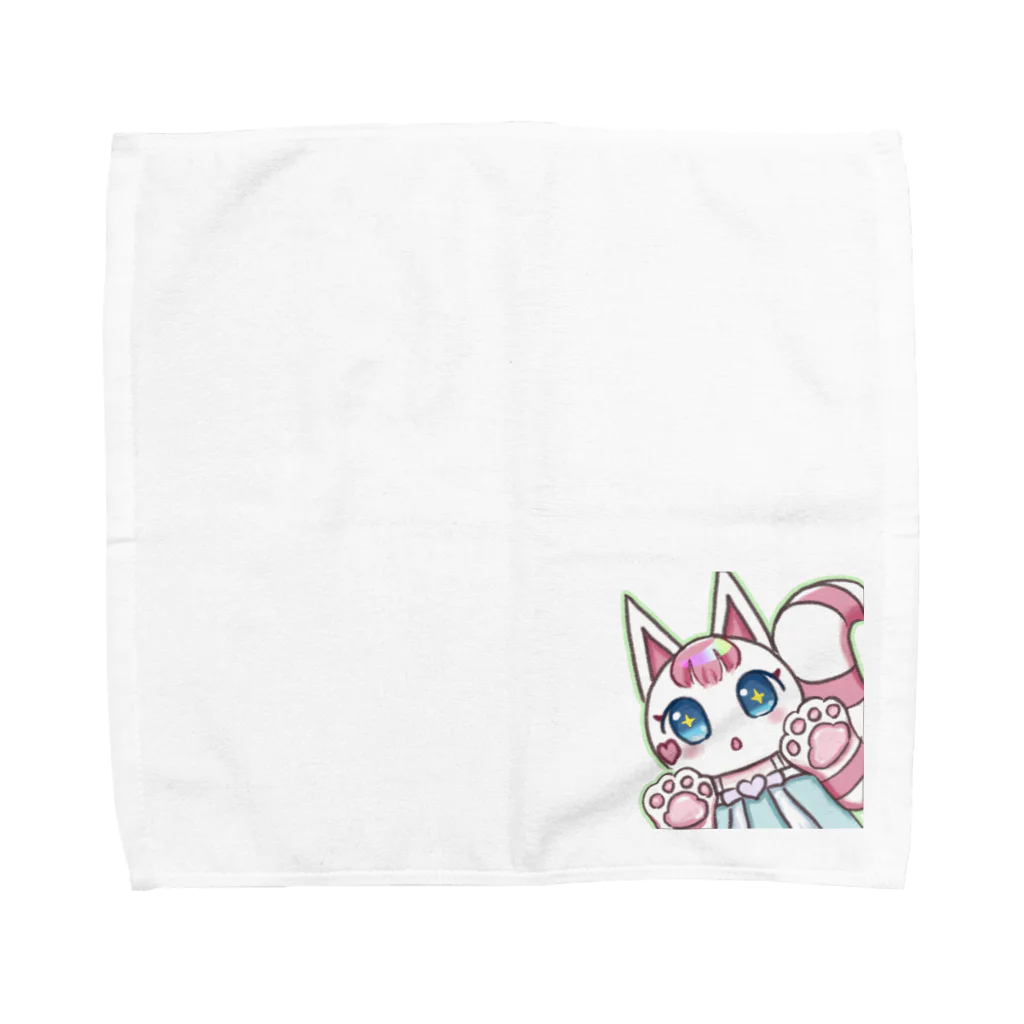 かしのねこのかしのねこ Towel Handkerchief