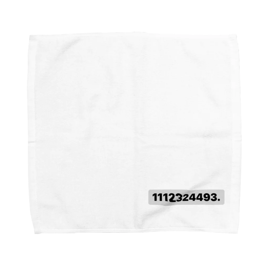 ゆめかわ、ふわふわ、めんへら、ものくろの1112324493. Towel Handkerchief