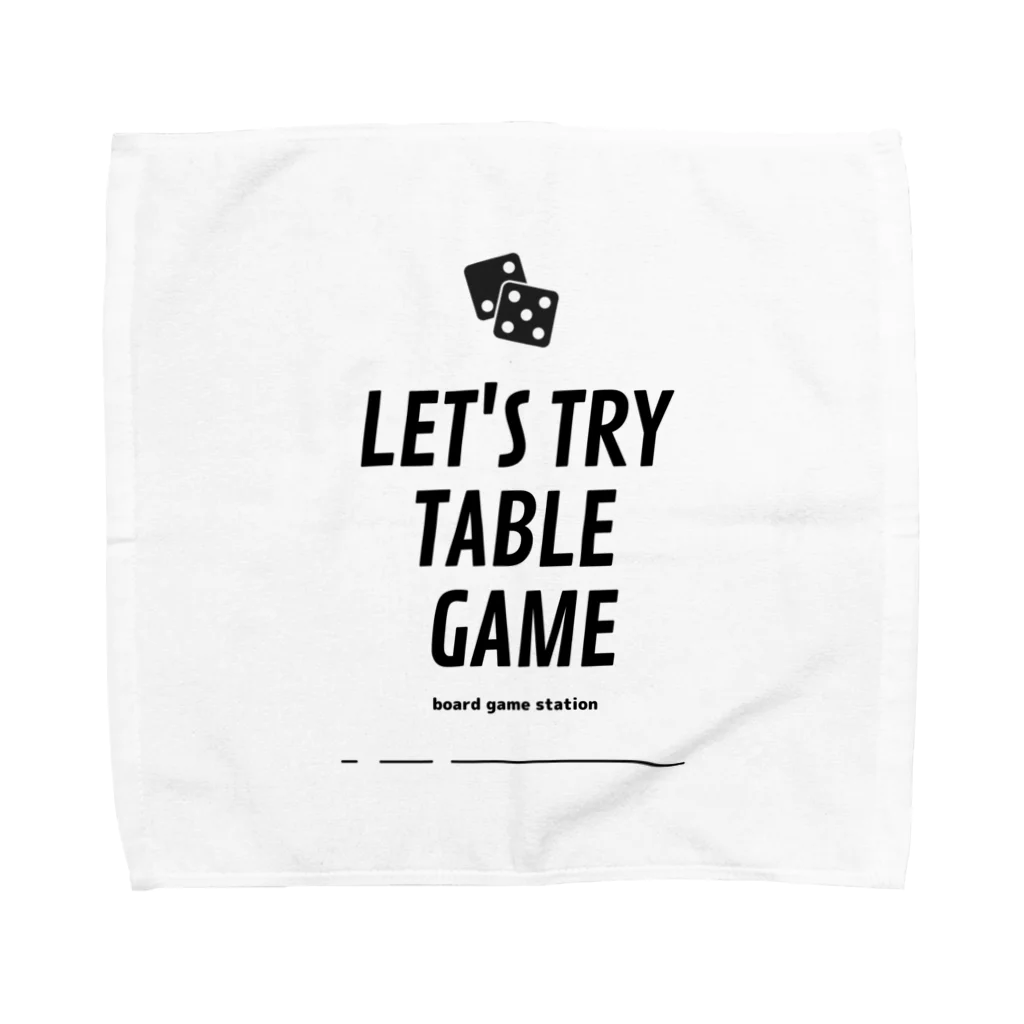 DaiJuNのboard game station goods Towel Handkerchief