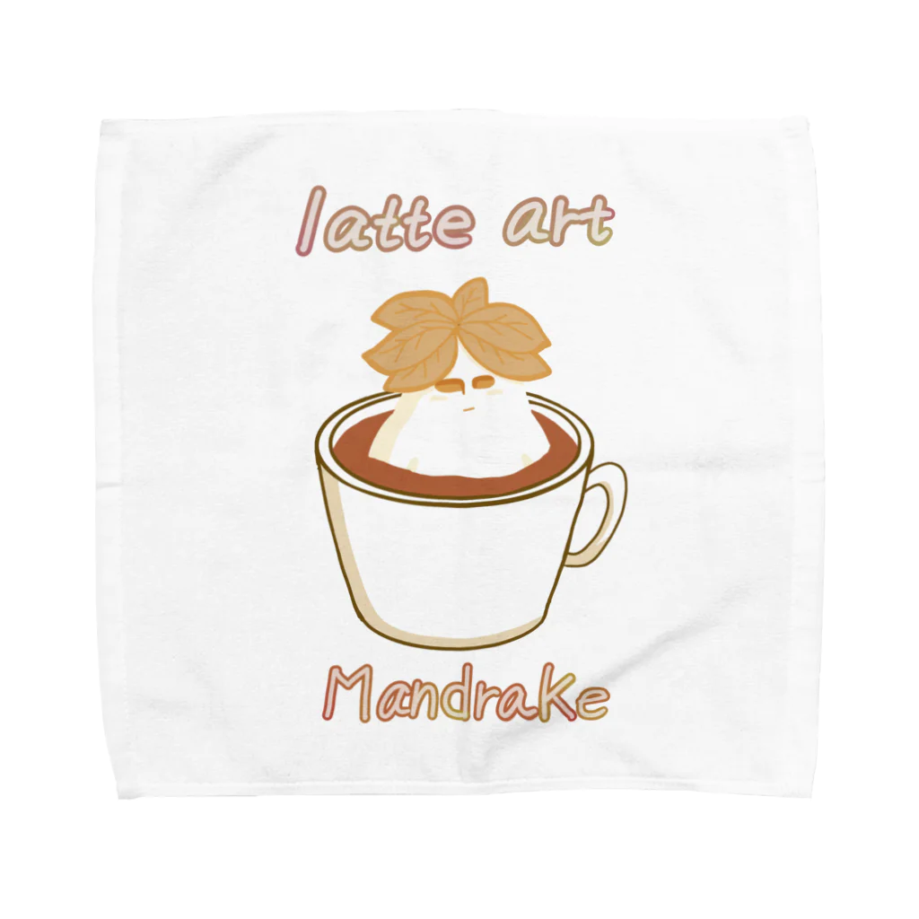 Aangel444Mの3Dアテアート　マンドレイク Towel Handkerchief