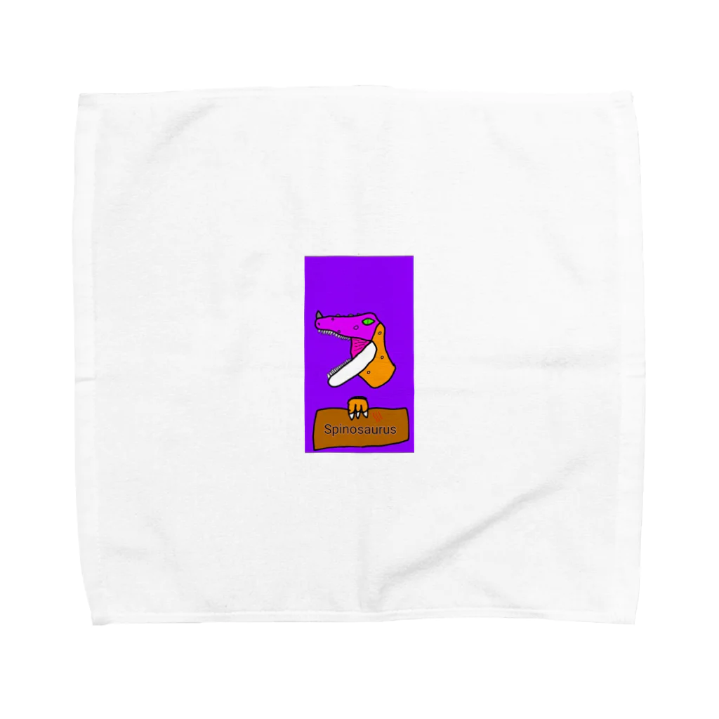 ʚ🦄ɞみつり🌈𝑆𝑂𝐷𝐴𝑆𝐻𝐼𓃗のスピノくん(恐竜) Towel Handkerchief