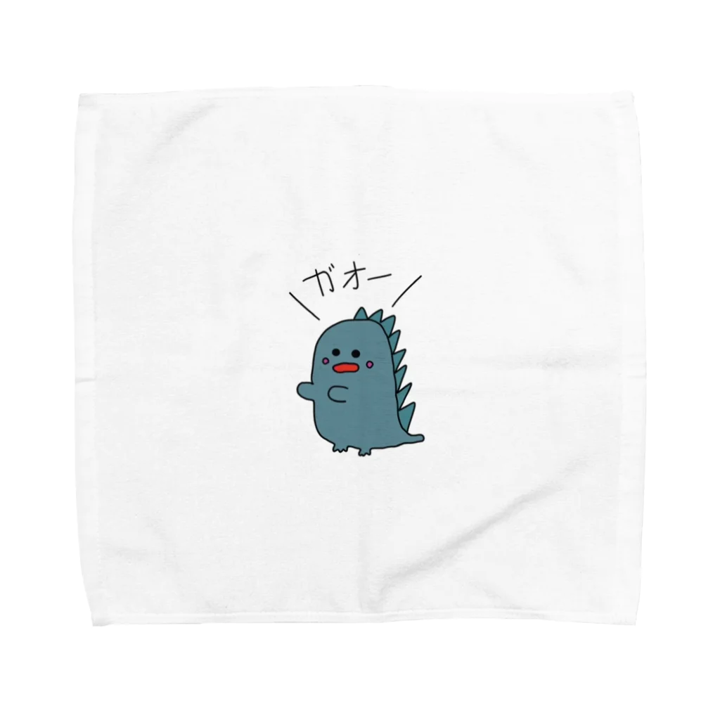 タキタキの怪獣ゴンのガオーTシャツ Towel Handkerchief
