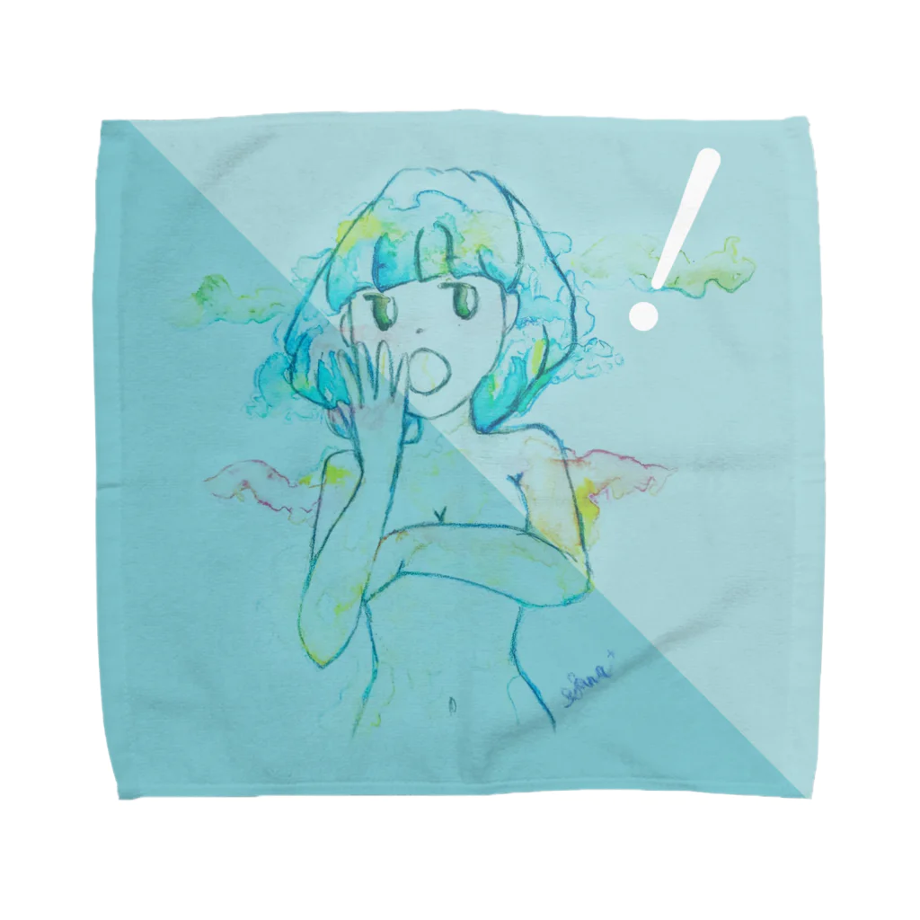 Sana Storeの記号姉妹　！ちゃん Towel Handkerchief