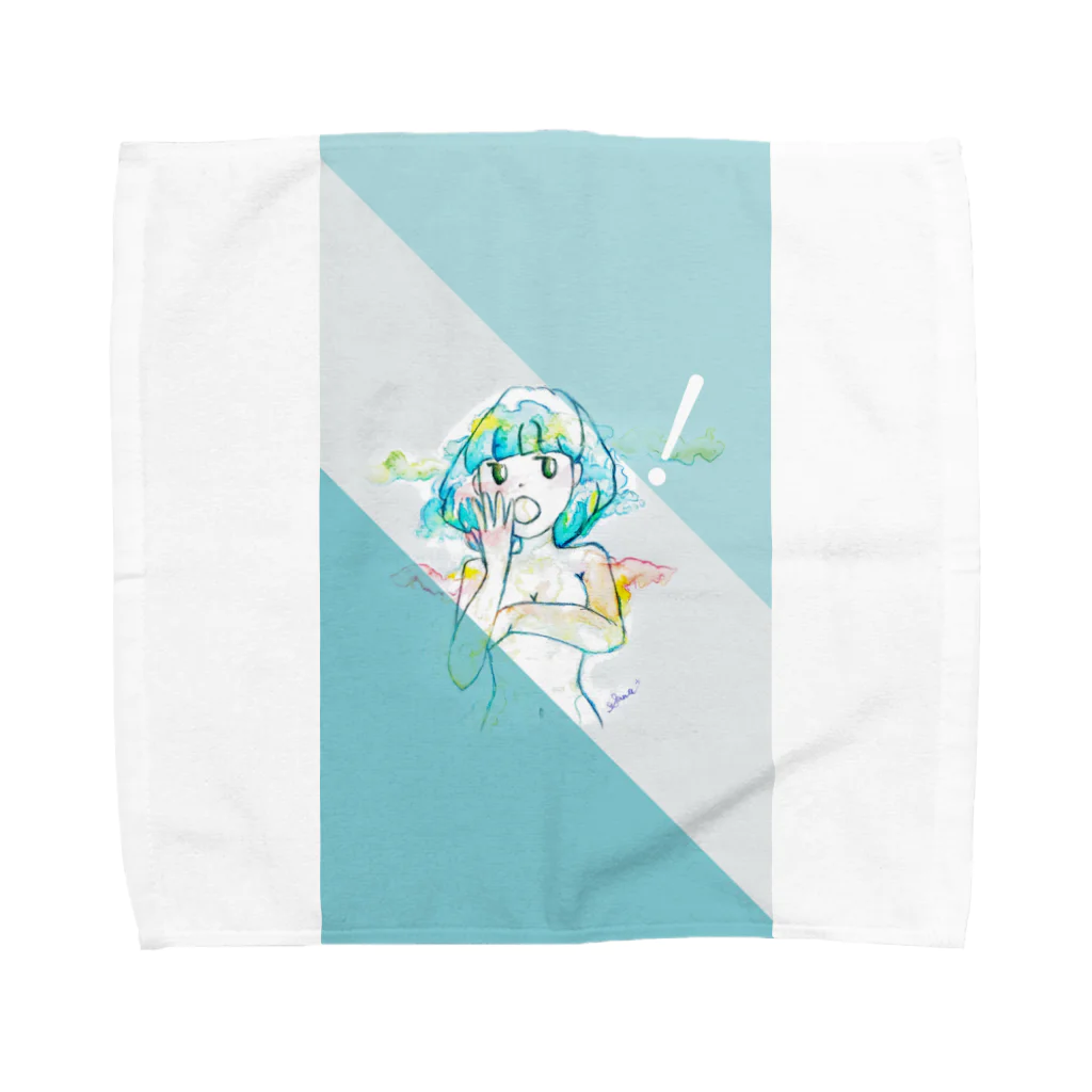 Sana Storeの記号姉妹　！ちゃん Towel Handkerchief