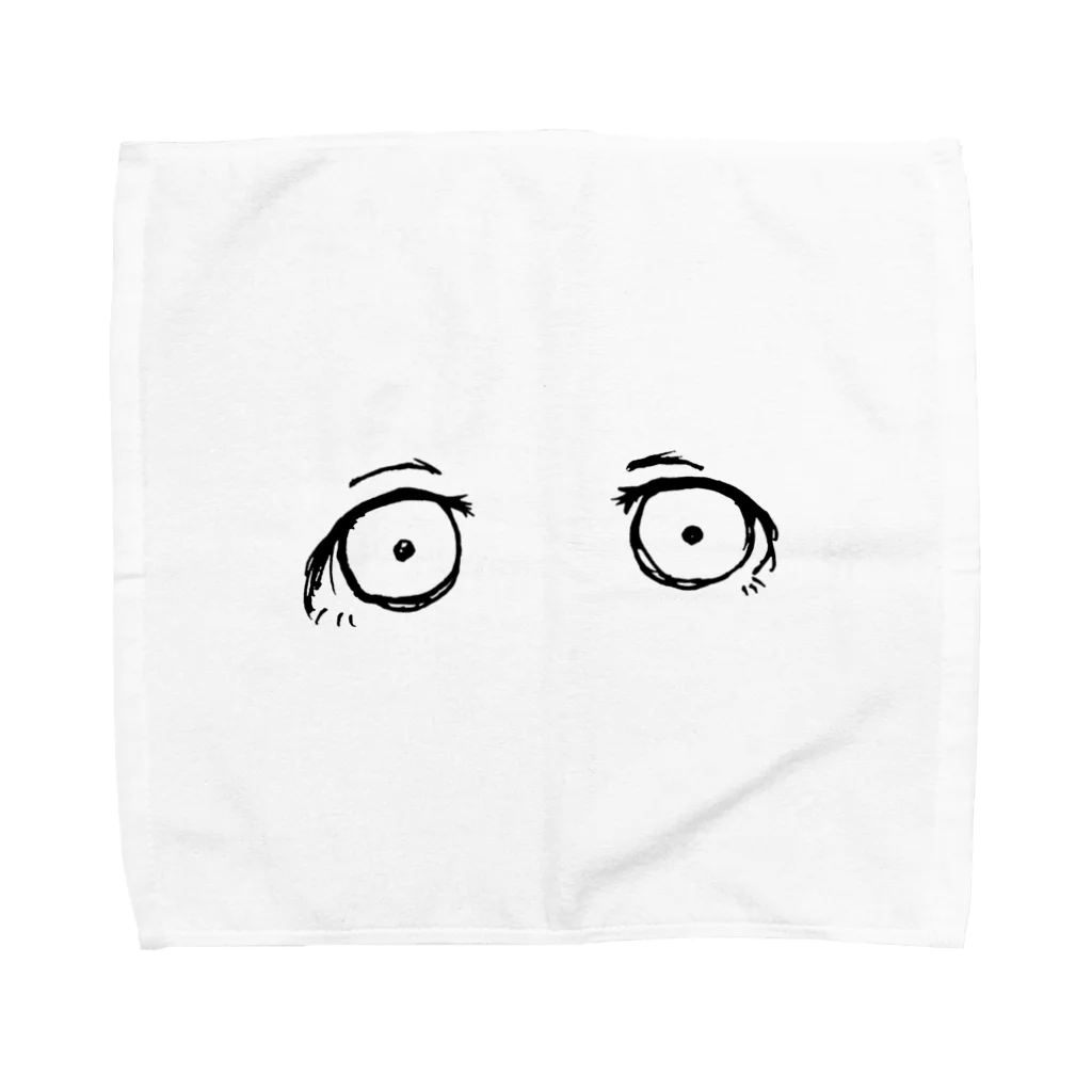 omeoの虚ろなおめめ Towel Handkerchief