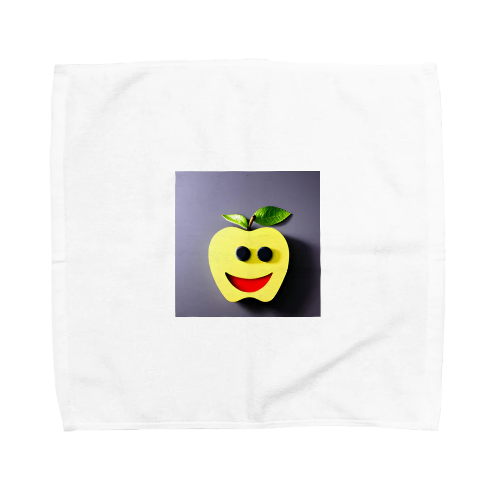 にゃーんの生きたリンゴ Towel Handkerchief