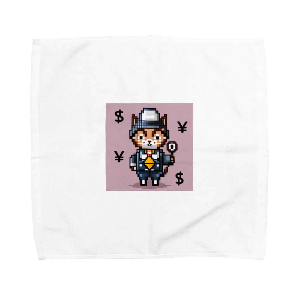 ネコピコshopの賞金稼ぎ猫 Towel Handkerchief