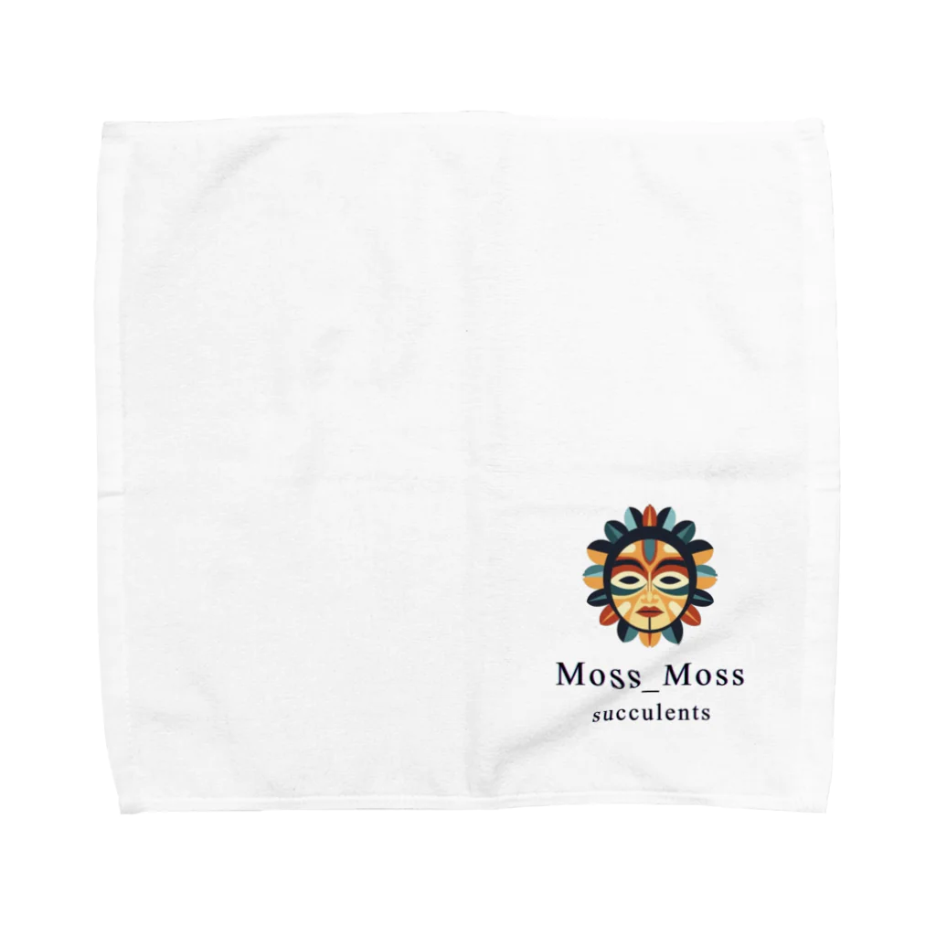 Moss_Moss succulentsのMoss Moss Towel Handkerchief