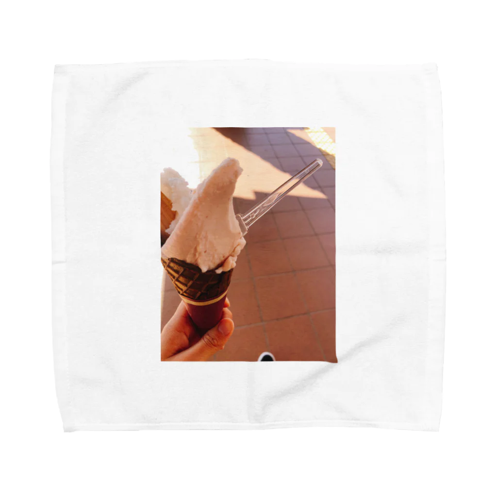 ストリートファッションのアイスクリーム Towel Handkerchief