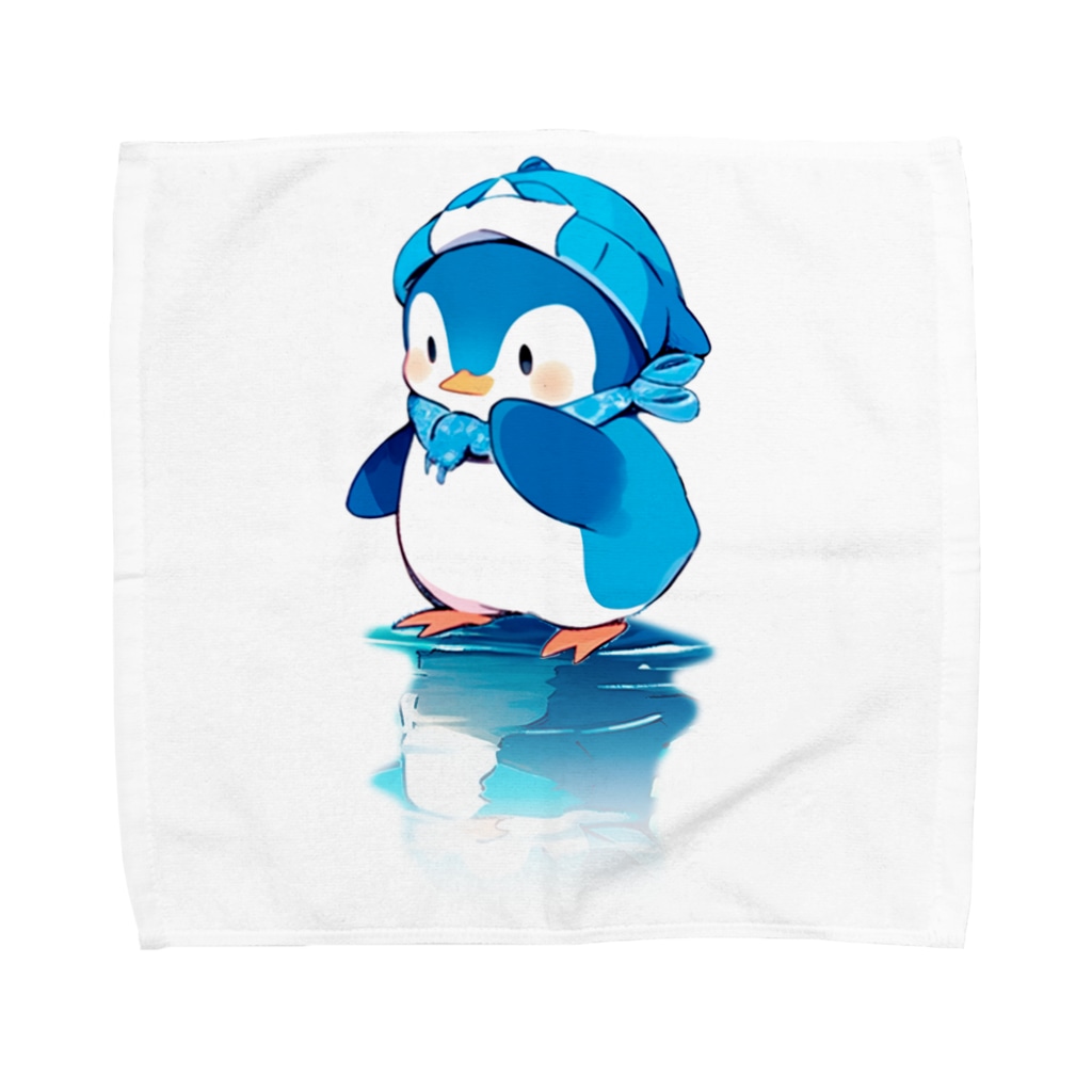 DesignQuestLifeのペンギンのぺんた Towel Handkerchief