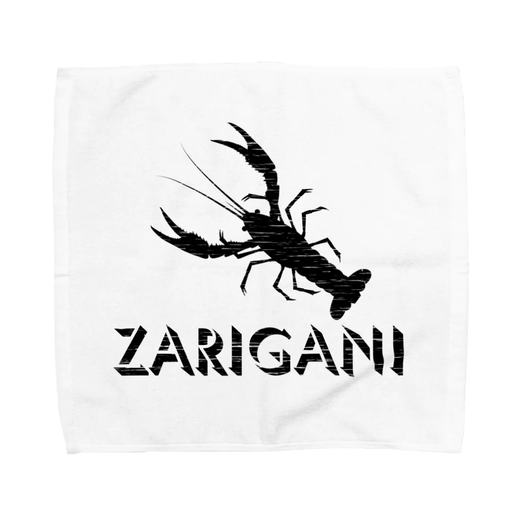 猫と釣り人のZARIGANI_K_2 Towel Handkerchief