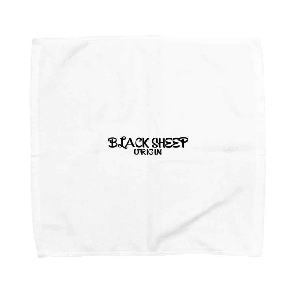 BLACK SHEEP ORIGIN SUZURI SHOPのBLACK SHEEP ORIGIN タオルハンカチ