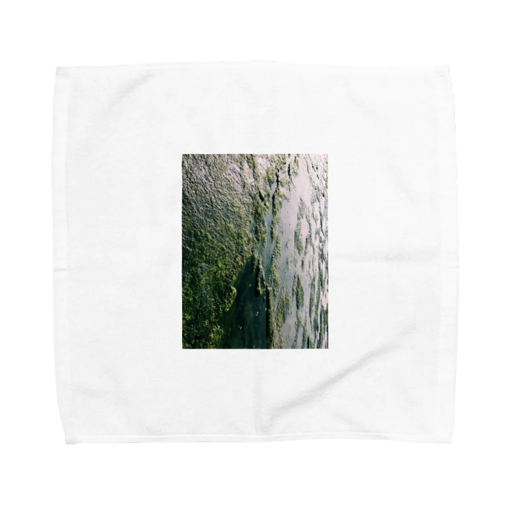 小池の水辺 Towel Handkerchief