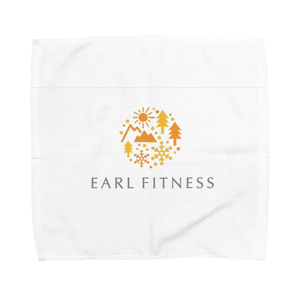 earlfitnessの北海道　ジムウェア　フィットネスジム タオルハンカチ