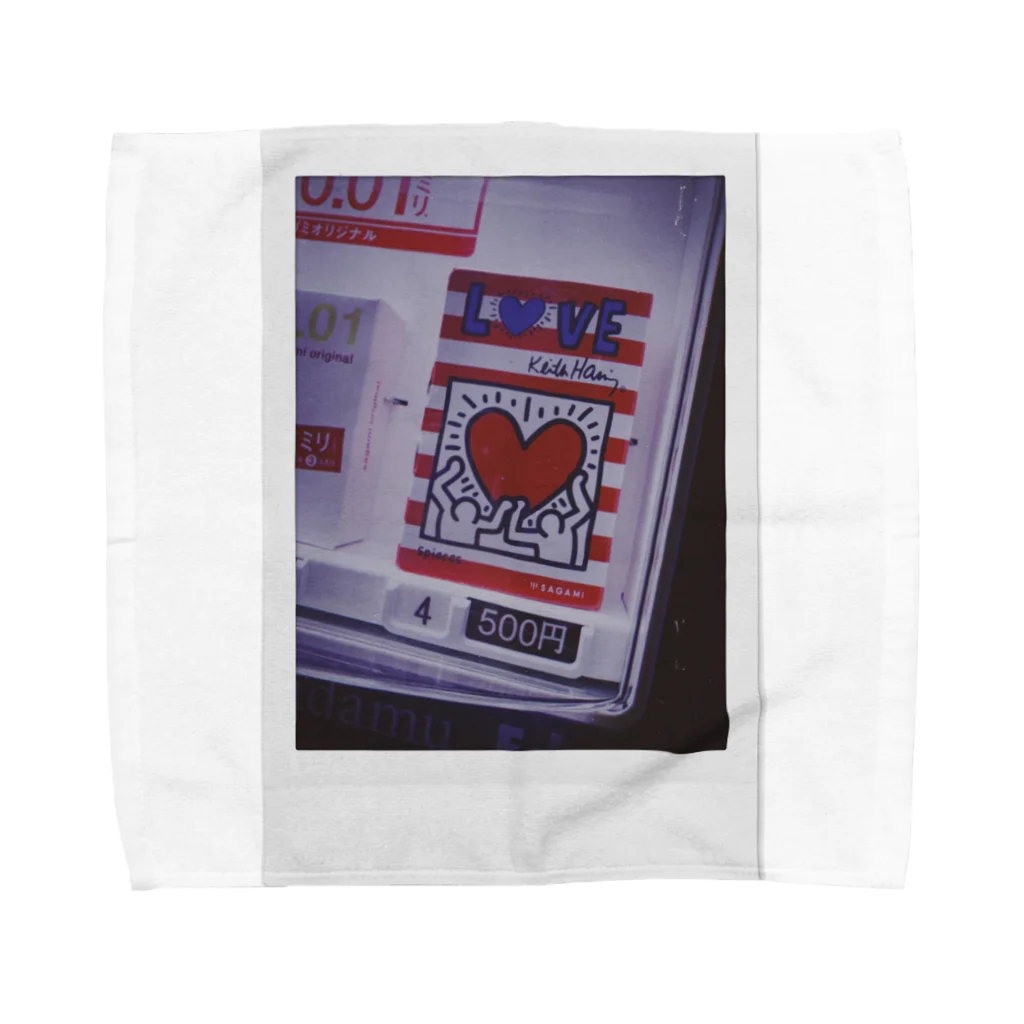 thamesのlove & peace Towel Handkerchief