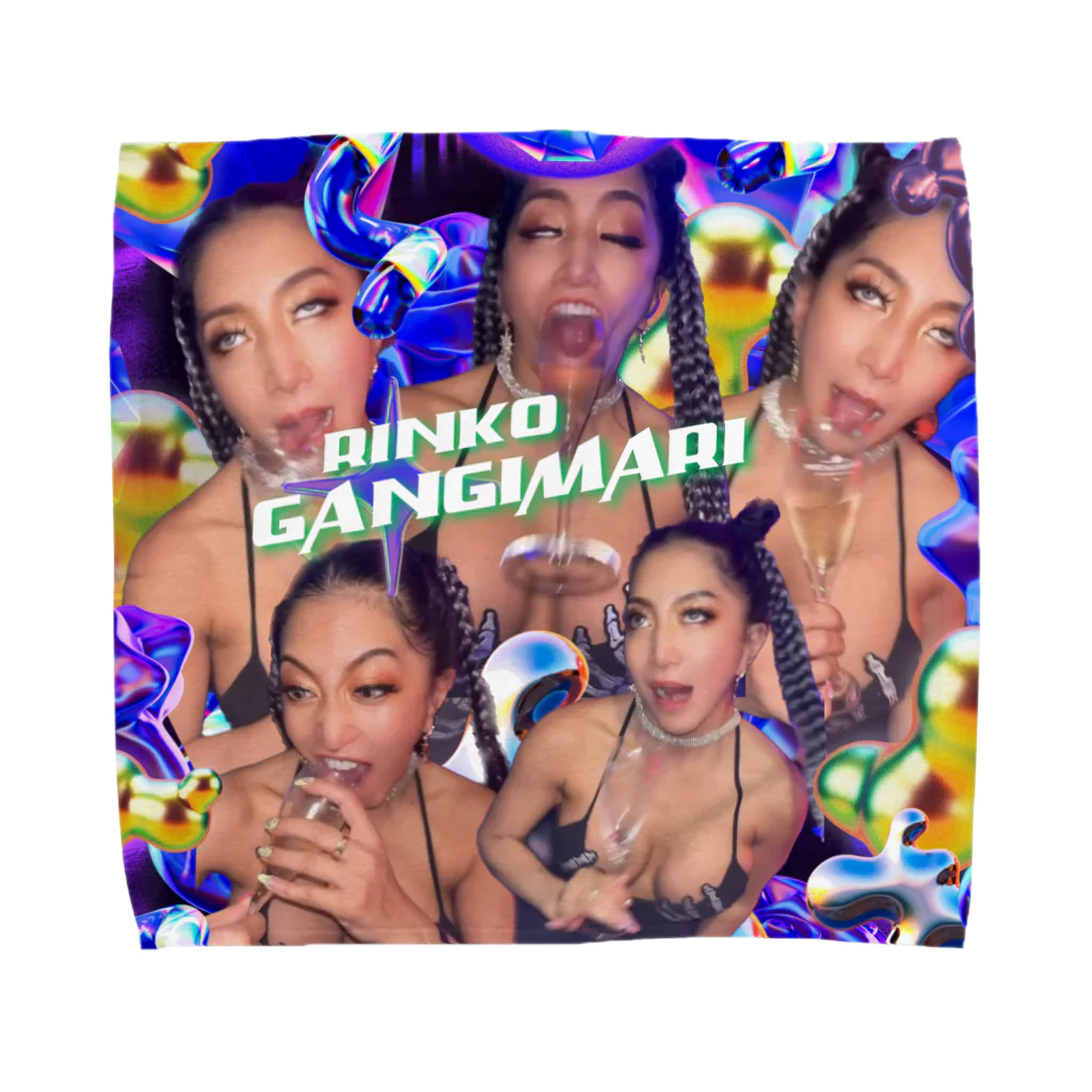 🐝RINKO💚六本木RiG🍾champagne fitnessのGANGIMARINKO MAX Towel Handkerchief