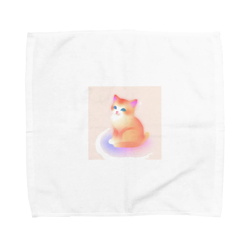 ageha(アゲハ)のこねこ Towel Handkerchief