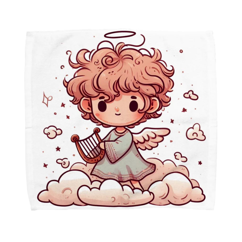 hide-の可愛い天使の坊や Towel Handkerchief
