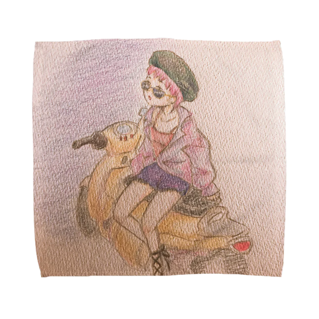 sasami.<ささみ>のディスイズ♡マイバイク Towel Handkerchief