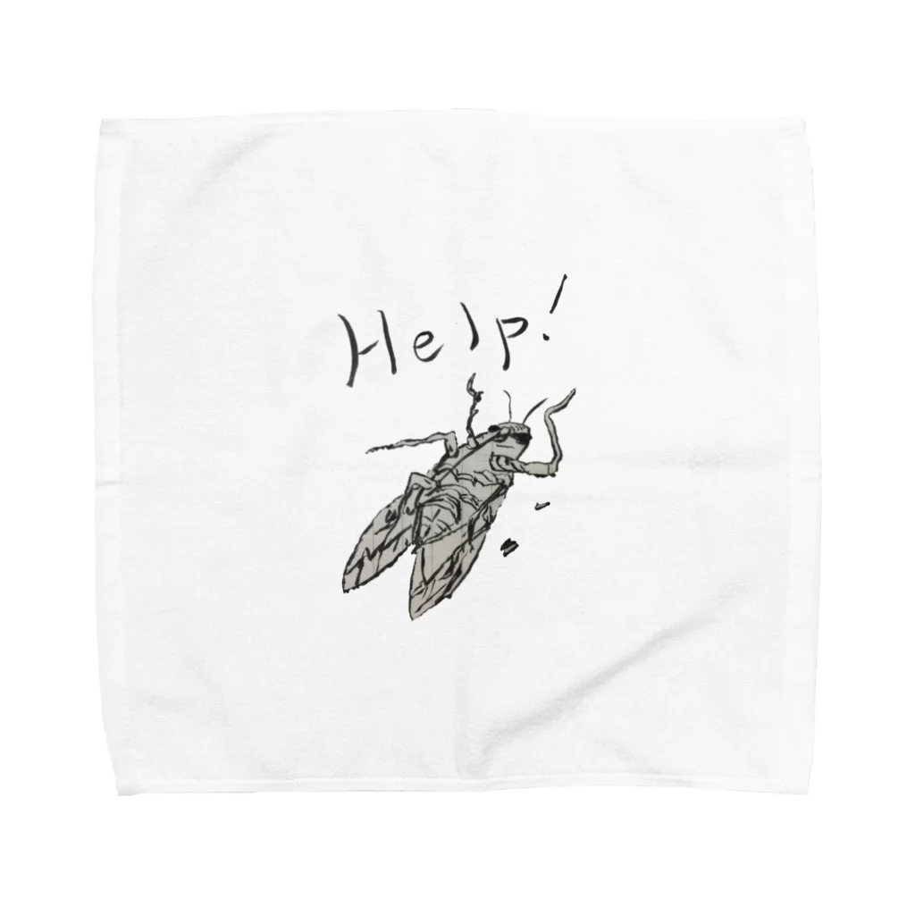 Hoshino Asato.の助けてちょ Towel Handkerchief