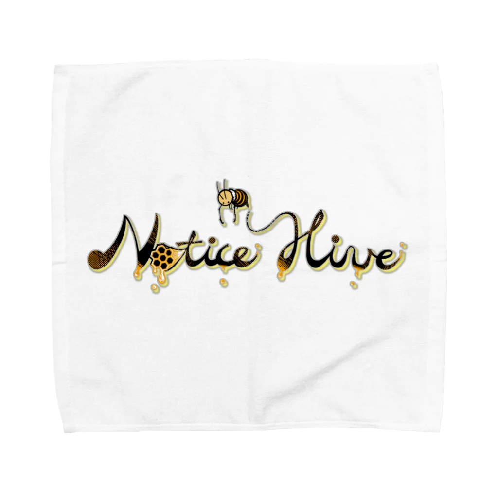 NoticeHiveのノーハイロゴ Towel Handkerchief