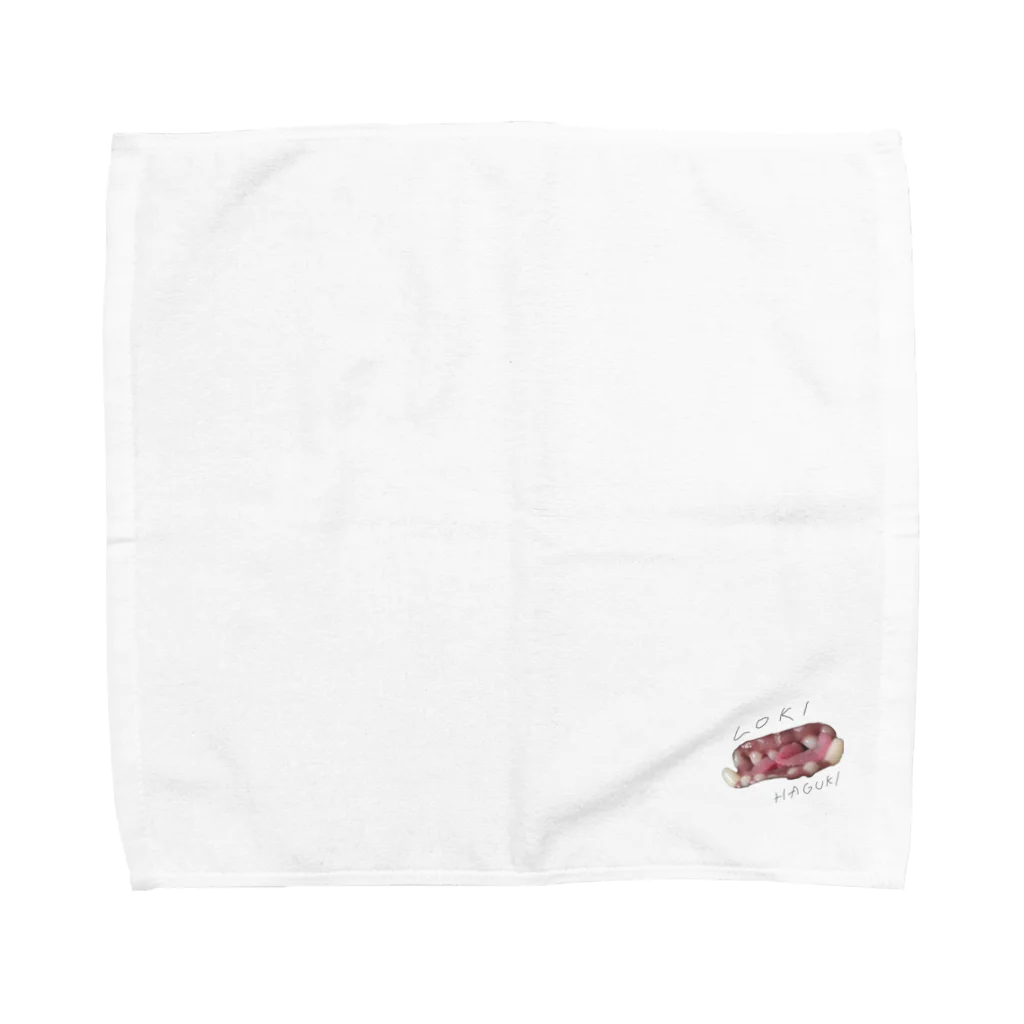 ロキの店のLOKI no HAGUKI Towel Handkerchief