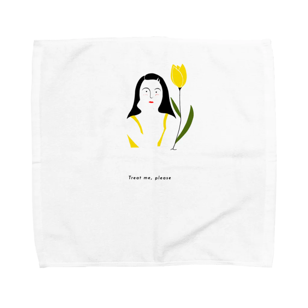 tamago illustsのオハナのコ Towel Handkerchief