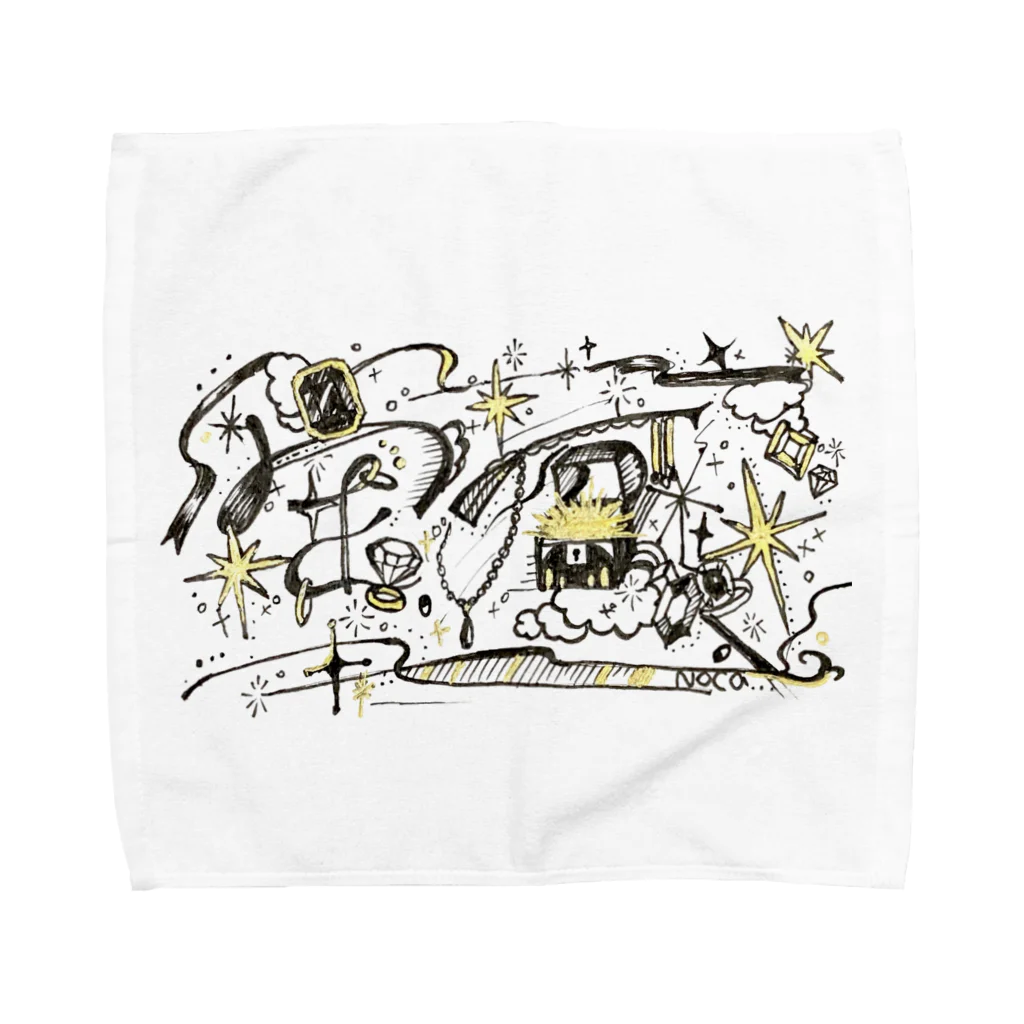 ノカの宝石 Towel Handkerchief