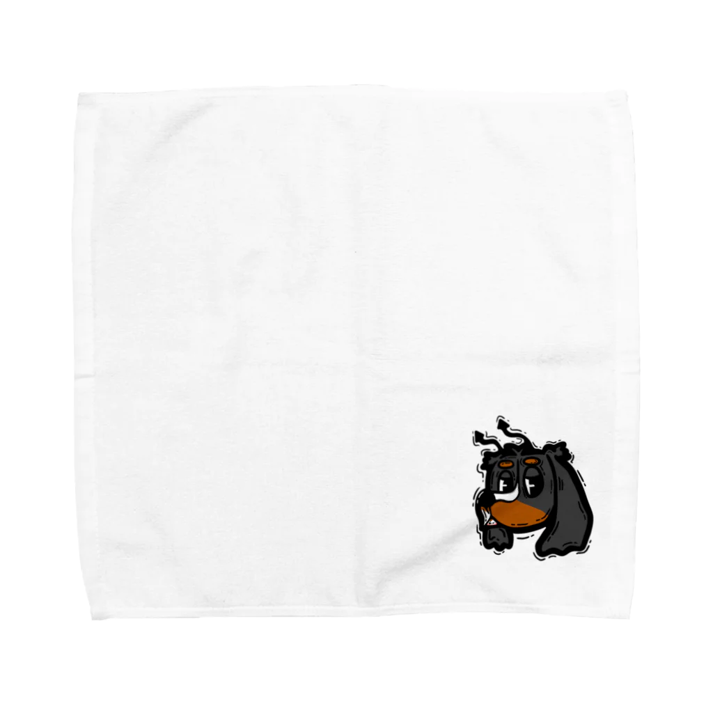 キャバリ屋のトライカラーくん Towel Handkerchief