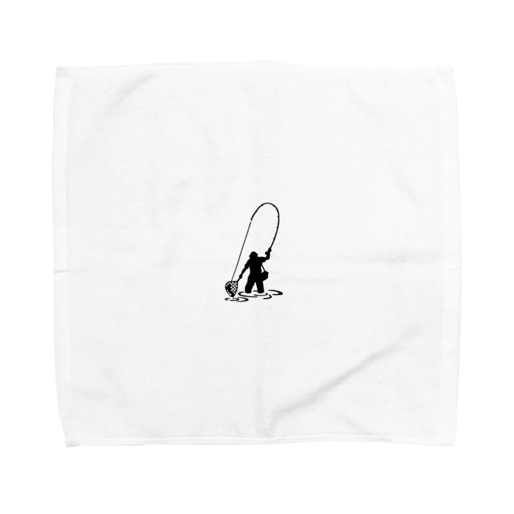 No Fishing No Life の釣れた! Towel Handkerchief