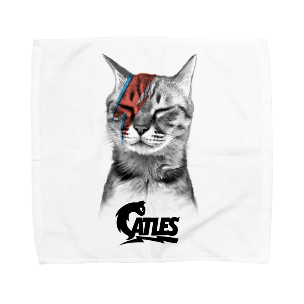 CATLESのCATLES FUKUSUKE BOWIE Towel Handkerchief