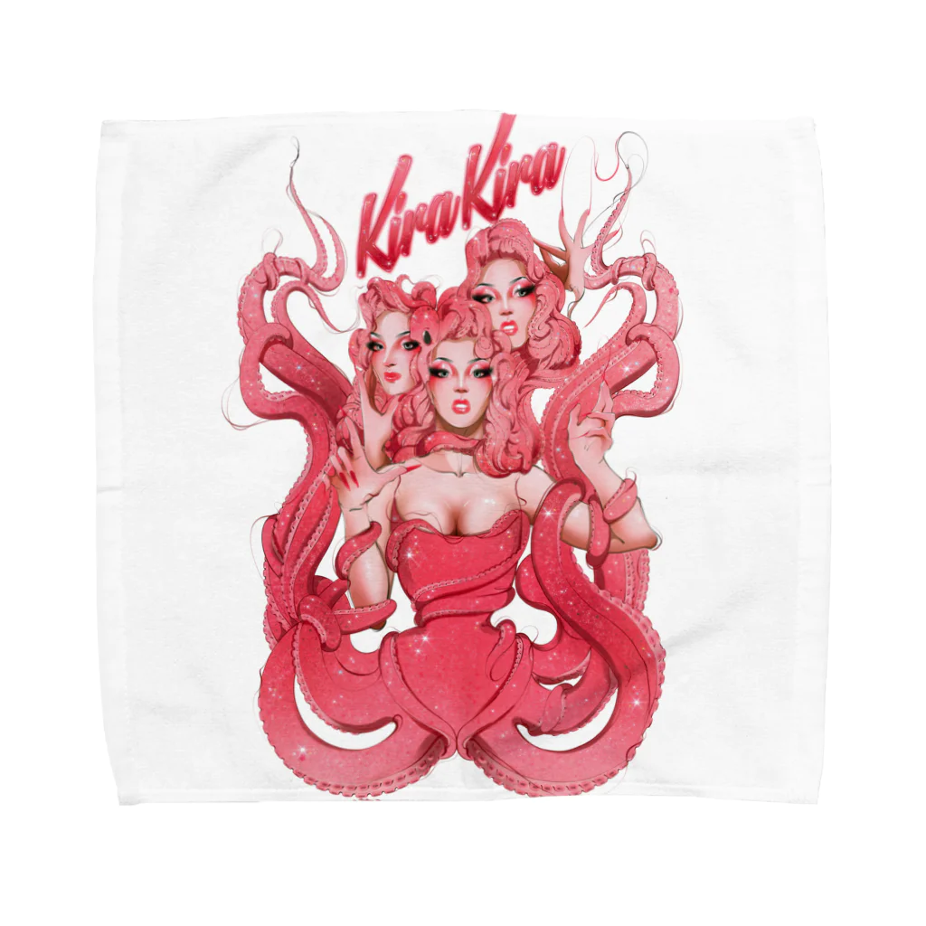 キラキラ参上のKira Kira 2023/2024 drag merch Towel Handkerchief