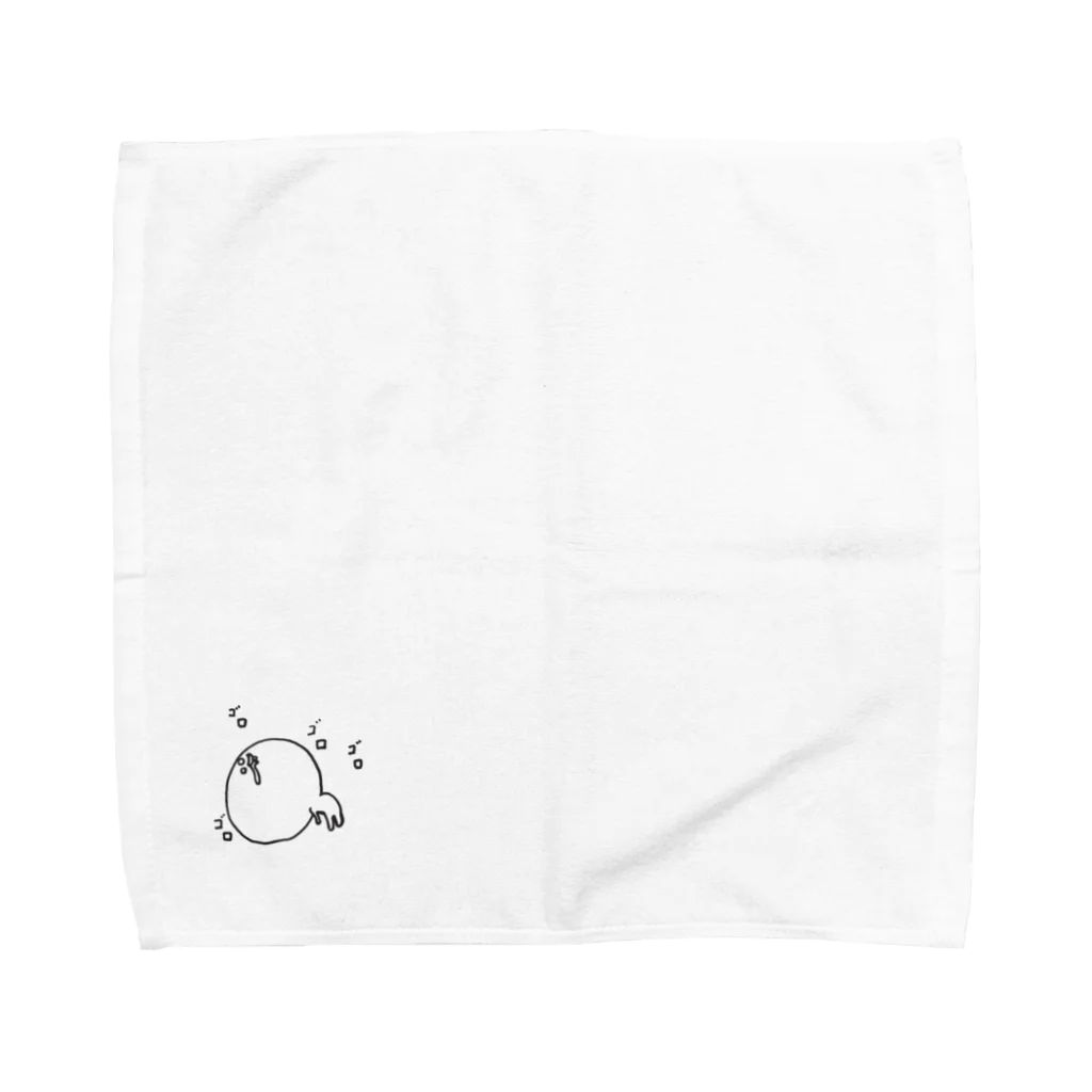 クラゲ屋さんのひんじゃくん ゴロゴロスタイル2 Towel Handkerchief