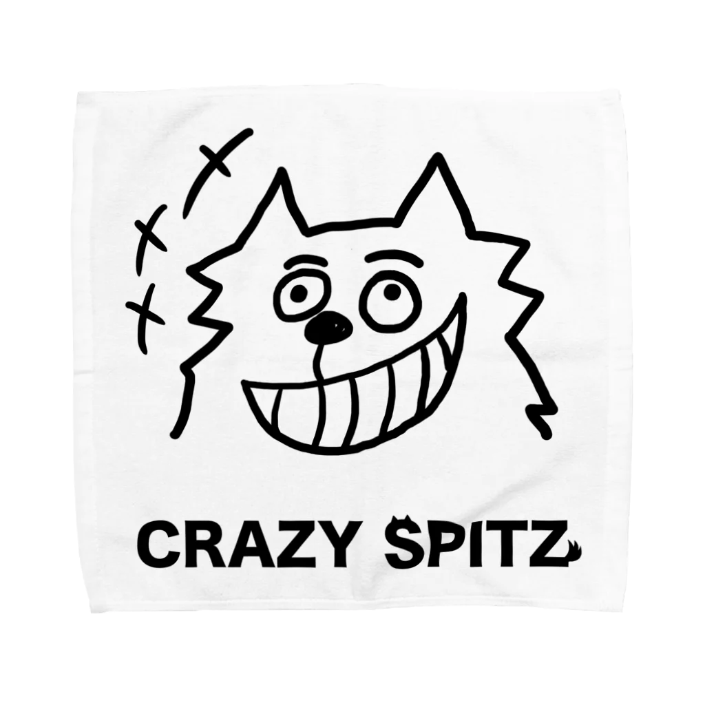 ehime@けだま&もち＆すみのCRAZY SPITZ「HA HA HA」 Towel Handkerchief