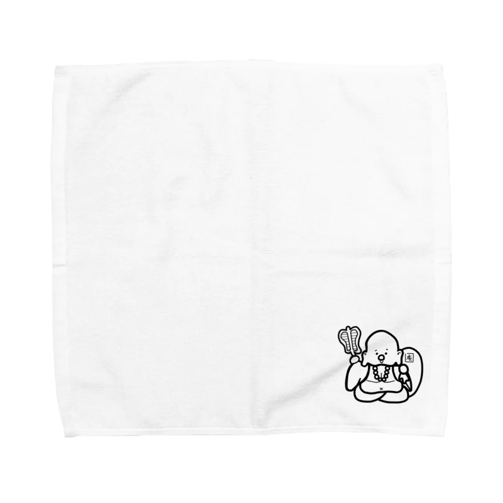 ゆーちゃんのおえかきの布袋さん。 Towel Handkerchief