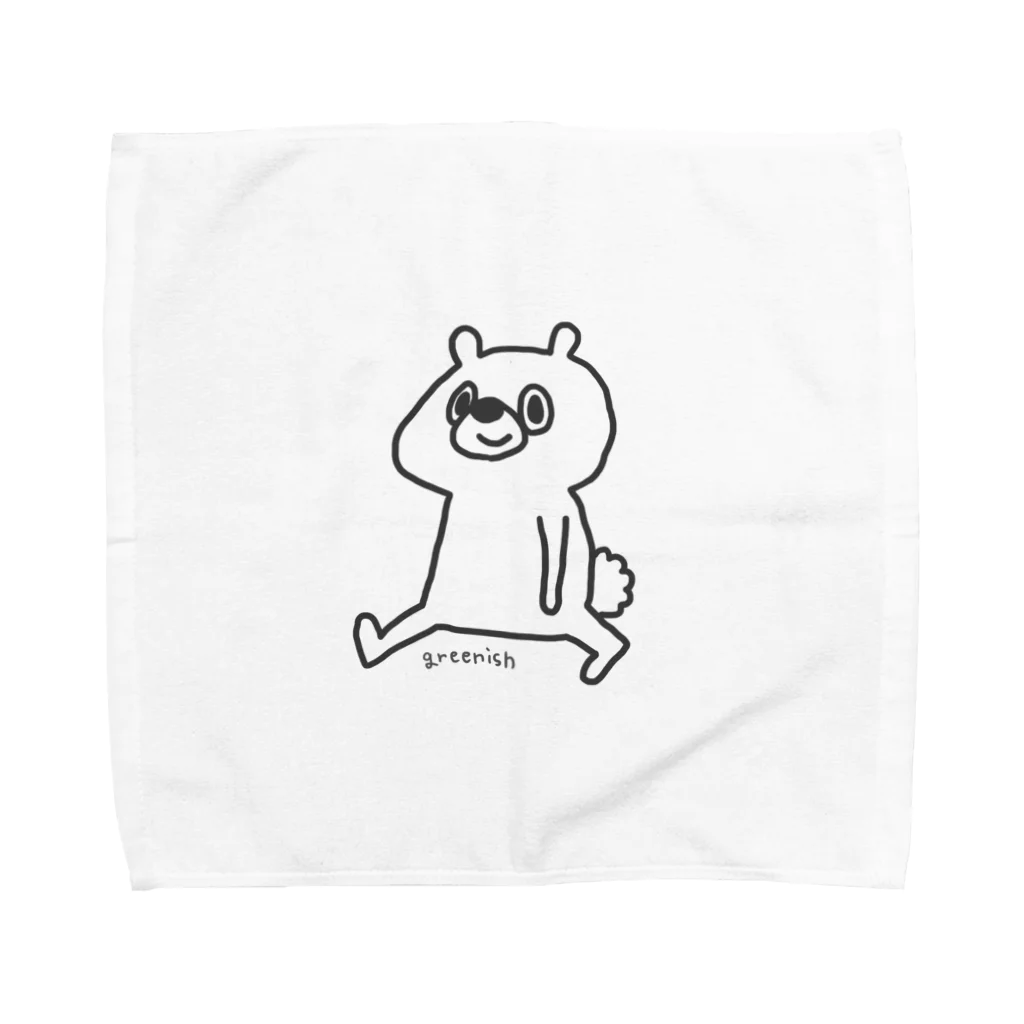 greenishのgreenishと歩こう Towel Handkerchief