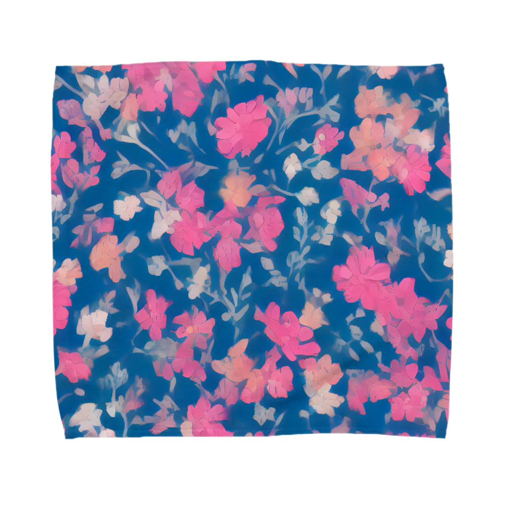 tleflower のFlower Towel Handkerchief