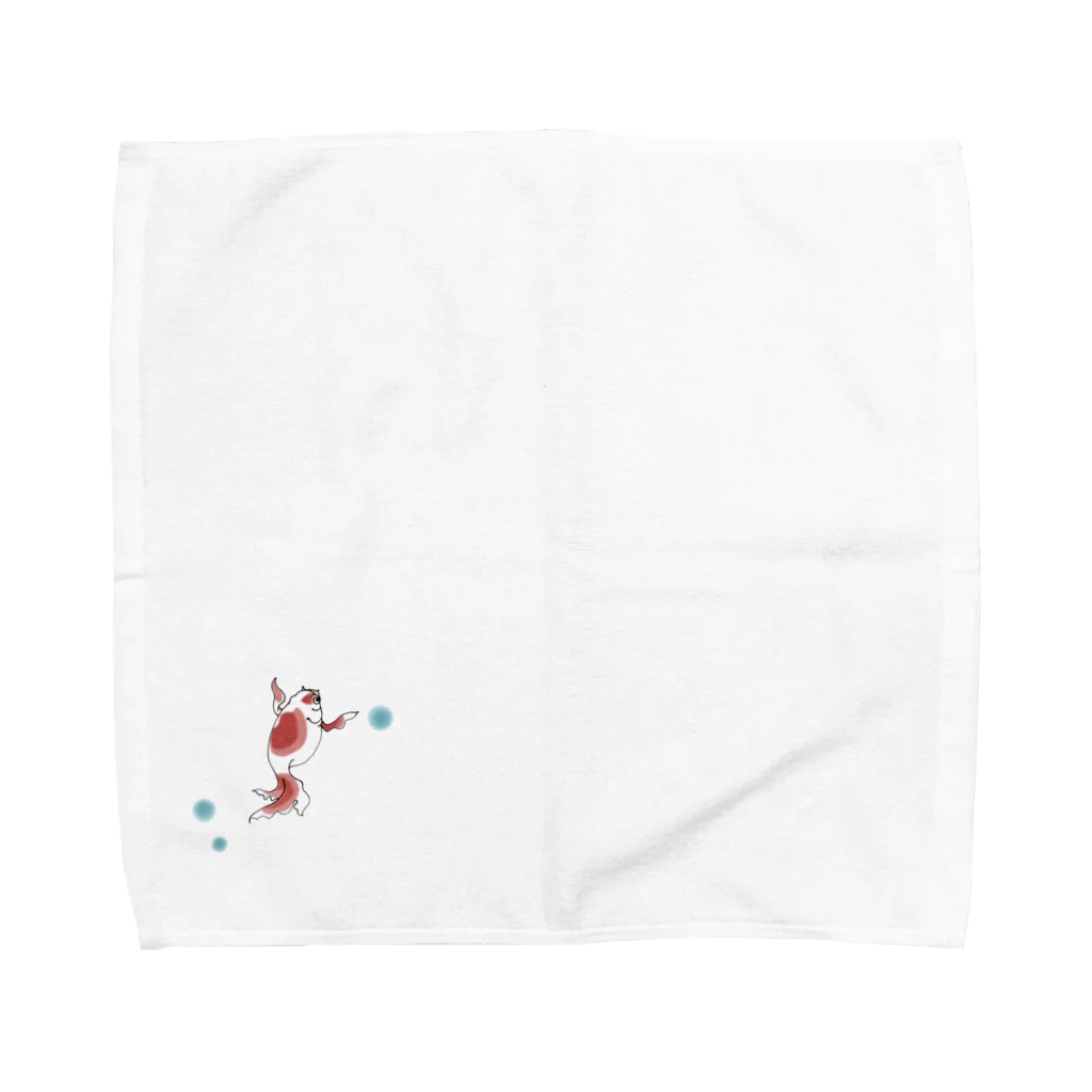 LaFioreの金魚づくし　金魚A Towel Handkerchief