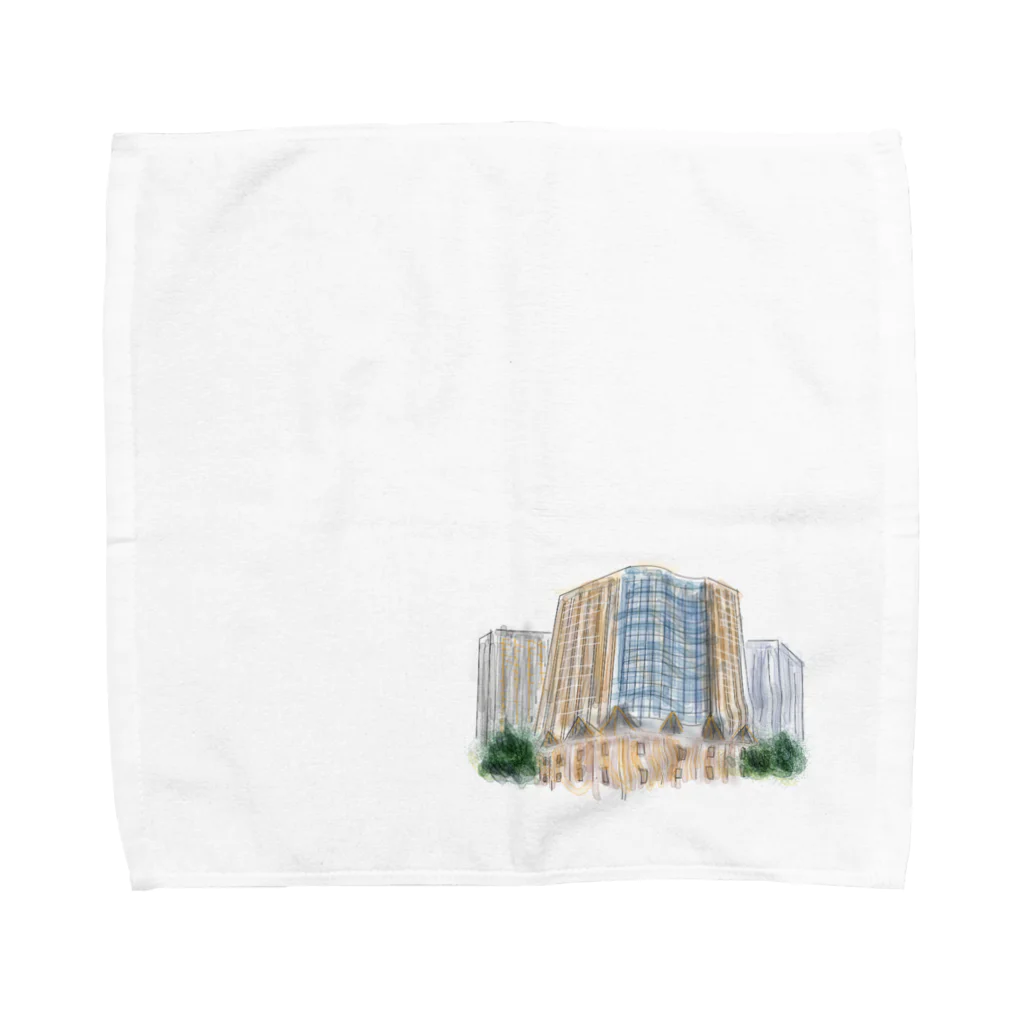 maruno-shopの丸の内3 Towel Handkerchief