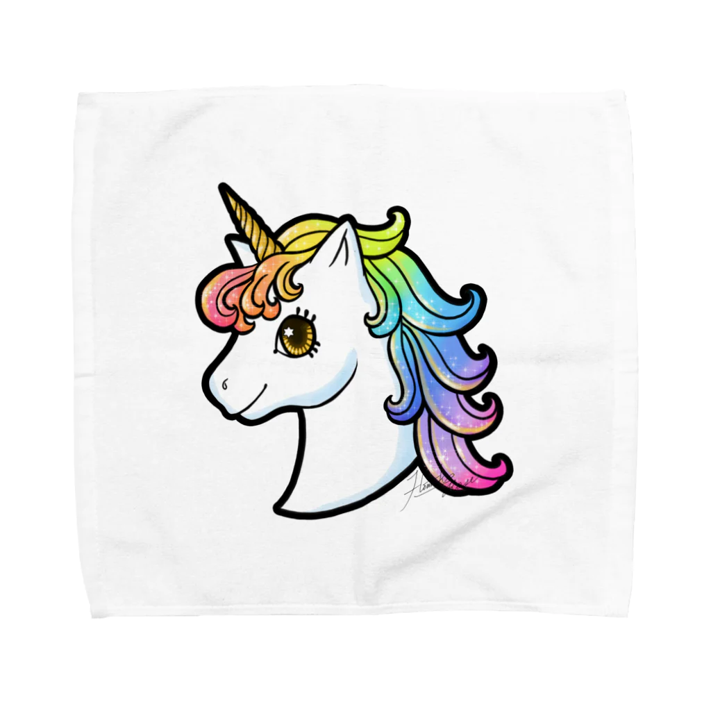 Himiko Roseのユニココ001 Towel Handkerchief