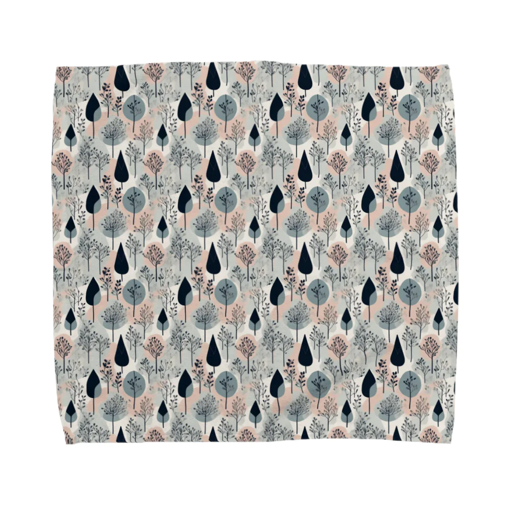 akn_suzuriの北欧柄アイテム Towel Handkerchief
