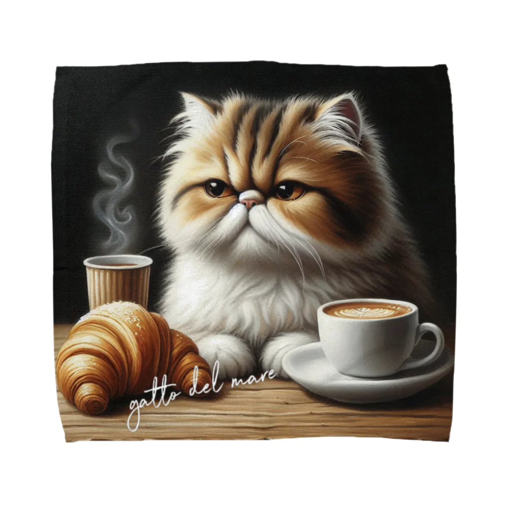 gatto del mare のgatto del mare Towel Handkerchief