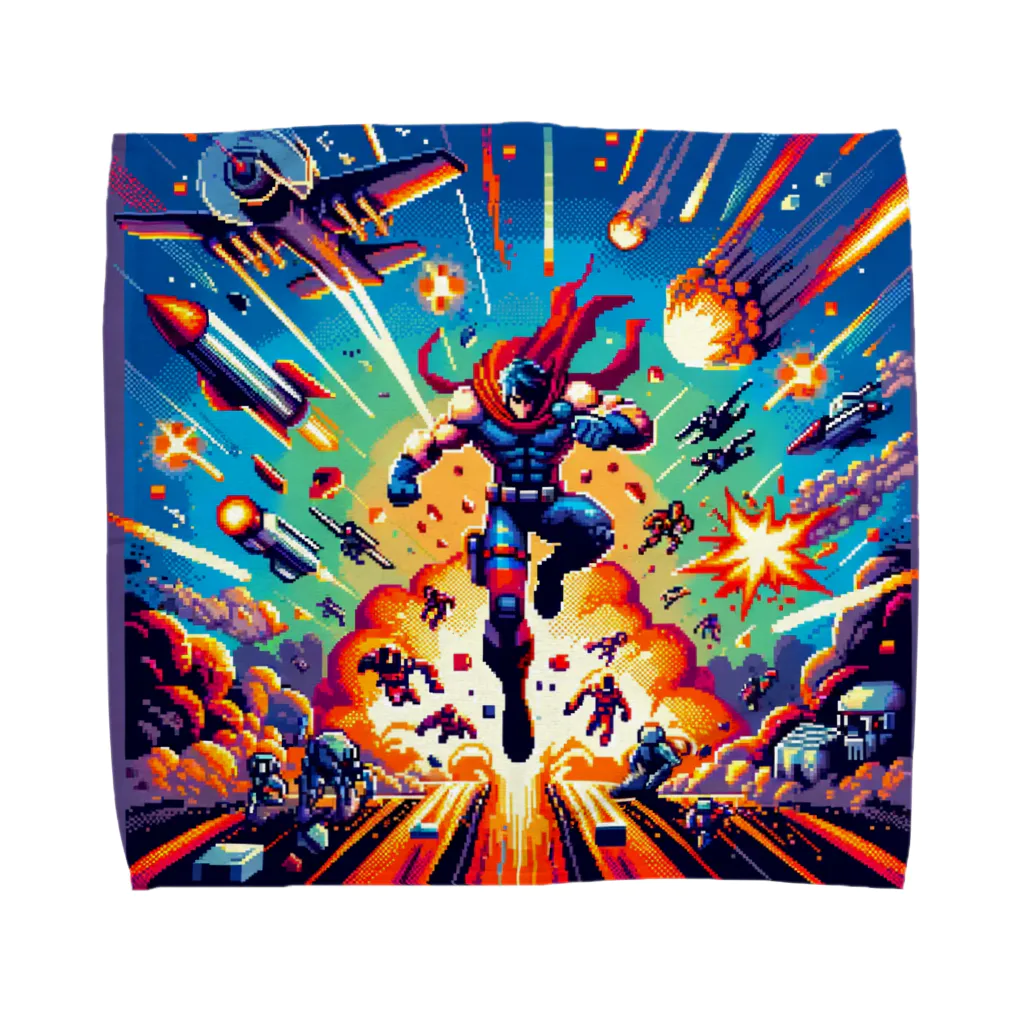 PiXΣLのHeroes come late Dot. / type.1 Towel Handkerchief