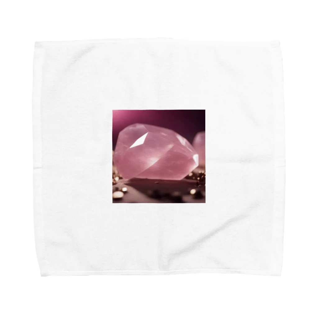 yurimichiのローズクォーツ Towel Handkerchief