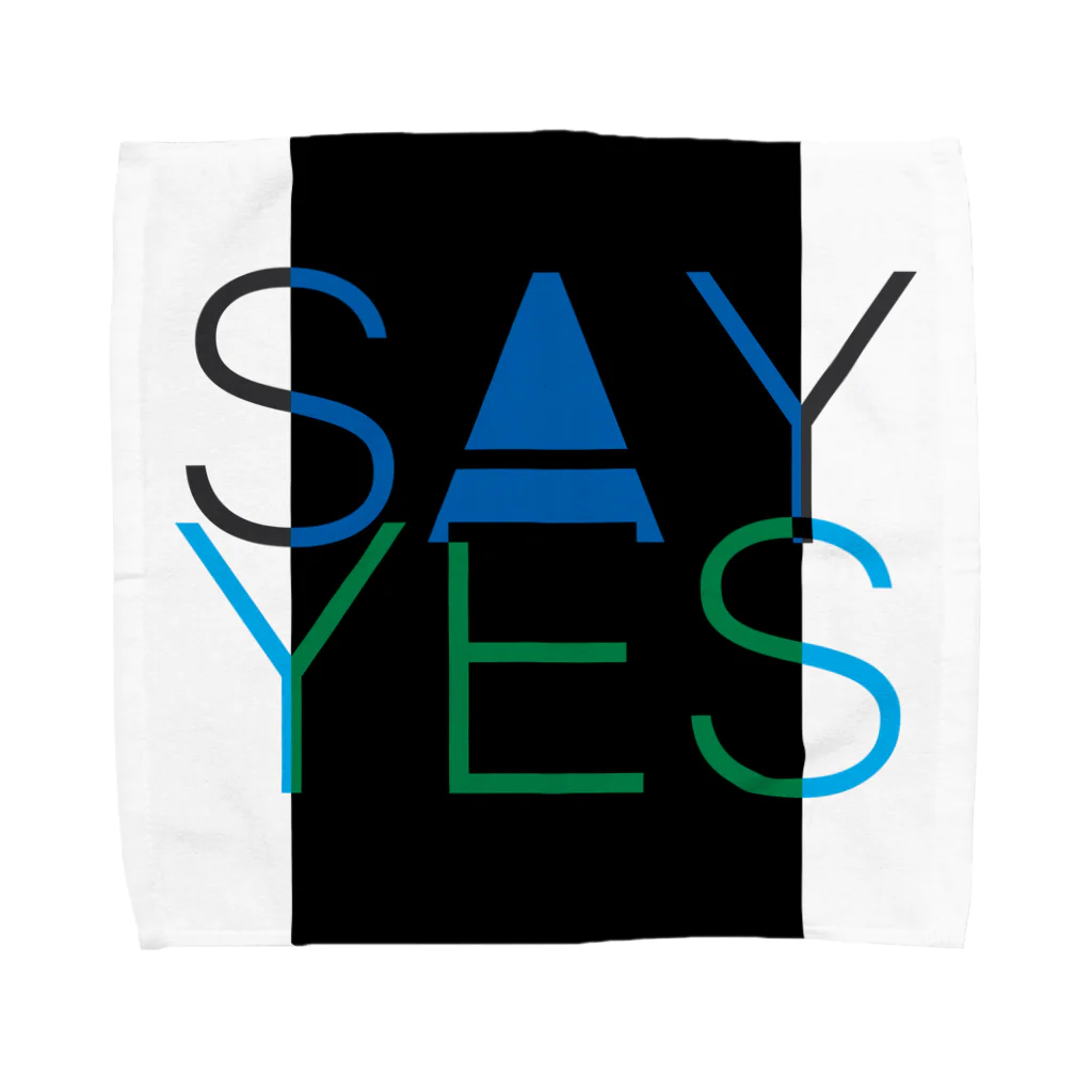 HugoDesignsのSay Yes! タオルハンカチ