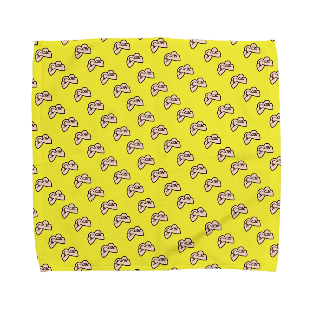 NERODiCのTEBBBURA(YELLOW) Towel Handkerchief